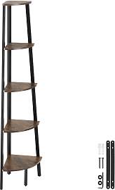Eckregal Portland 34x34x158,5cm - Industrial Holz