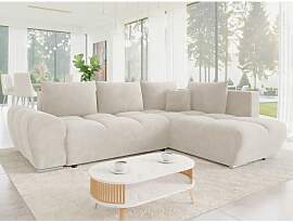 Ecksofa Brapko mit Bettkasten und Schlaffunktion