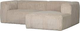 Ecksofa Chaiselongue Bean mit Cordbezug, modern,