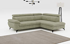 Ecksofa COTTA "Hudson L-Form, B: 256