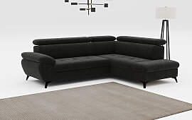 Ecksofa COTTA "Hudson L-Form, B: 256
