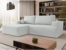Ecksofa Dmiore mit Schlaffunktion und Bettkasten
