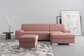 Ecksofa DOMO COLLECTION "Anzio L-Form, whlw.