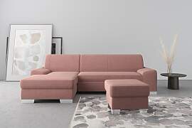 Ecksofa DOMO COLLECTION "Anzio L-Form, whlw.