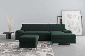 Ecksofa DOMO COLLECTION "Anzio L-Form, whlw.