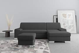 Ecksofa DOMO COLLECTION "Anzio L-Form, whlw.