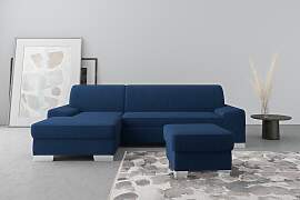 Ecksofa DOMO COLLECTION "Anzio L-Form, whlw.