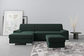 Ecksofa DOMO COLLECTION "Anzio L-Form, whlw.