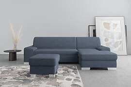 Ecksofa DOMO COLLECTION "Anzio L-Form, whlw.