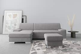 Ecksofa DOMO COLLECTION "Anzio L-Form, whlw.