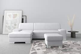 Ecksofa DOMO COLLECTION "Anzio L-Form, whlw.