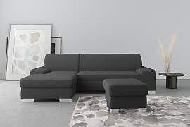 Ecksofa DOMO COLLECTION "Anzio L-Form, whlw.