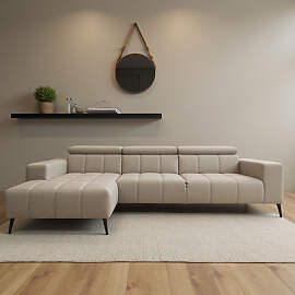 Ecksofa DOMO COLLECTION "Trento L-Form, mit