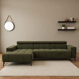 Ecksofa DOMO COLLECTION "Trento L-Form, mit