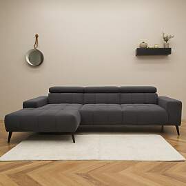 Ecksofa DOMO COLLECTION "Trento L-Form, mit