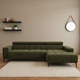 Ecksofa DOMO COLLECTION "Trento L-Form, mit