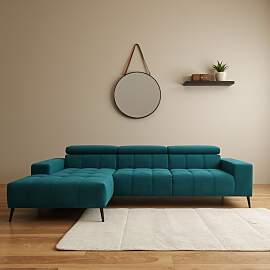 Ecksofa DOMO COLLECTION "Trento L-Form, mit
