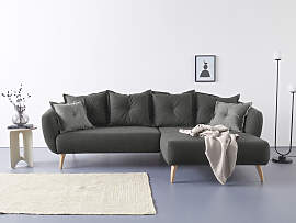 Ecksofa HOME AFFAIRE "Baggio formschöne