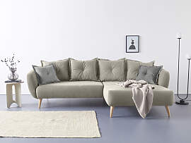Ecksofa HOME AFFAIRE "Baggio formschöne