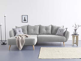 Ecksofa HOME AFFAIRE "Baggio formschöne