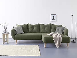 Ecksofa HOME AFFAIRE "Baggio formschöne