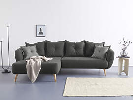 Ecksofa HOME AFFAIRE "Baggio formschöne