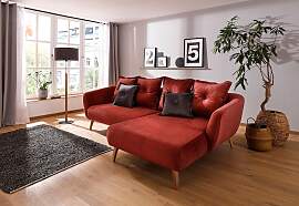 Ecksofa HOME AFFAIRE "Baggio formschöne