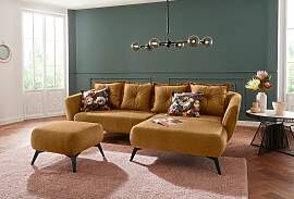 Ecksofa HOME AFFAIRE "Baggio romantische