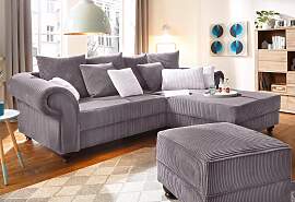 Ecksofa HOME AFFAIRE "King George King Henry, 