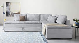 Ecksofa HOME AFFAIRE "Night & Day L-Form, 