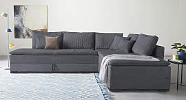 Ecksofa HOME AFFAIRE "Night & Day L-Form, 