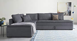 Ecksofa HOME AFFAIRE "Night & Day L-Form, 