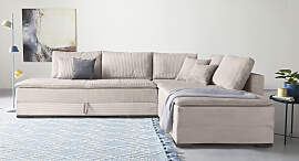 Ecksofa HOME AFFAIRE "Night & Day L-Form, 