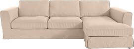 Ecksofa HOME AFFAIRE "Vintage L-Form",