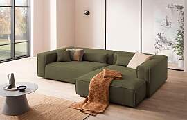 Ecksofa "PIARA XXL, Big-Sofa, Cord,