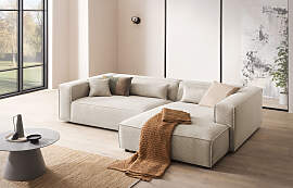 Ecksofa "PIARA XXL, Big-Sofa, Cord,