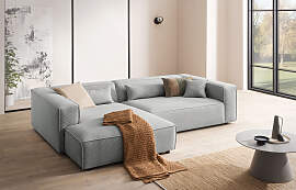 Ecksofa "PIARA XXL, Big-Sofa, Cord,
