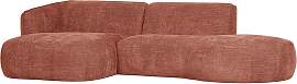 Ecksofa Polly aus Webstoff, modern und gepolstert, 