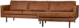 Ecksofa Rodeo Chaiselongue Lederoptik, modern,