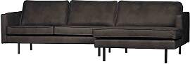 Ecksofa Rodeo Lederoptik, moderne Chaiselongue