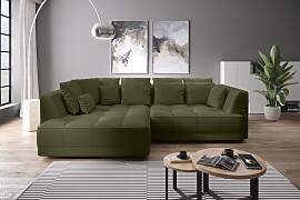 Ecksofa WERK2 "Tiga, Komfortsofa mit elekt.
