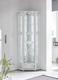 Eckvitrine FIF MÖBEL "TRIO Höhe ca. 172 cm, 