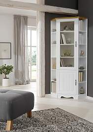 Eckvitrine OTTO HOME "Trinidad", gold