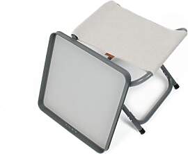 Eclipse Camping Hocker Titan Beige faltbar mit