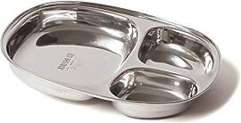 ECO Brotbox | Thali Teller | Edelstahl Teller mit