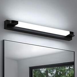 ECOBRT LED Spiegelleuchte 42cm Schwarz, Moderne