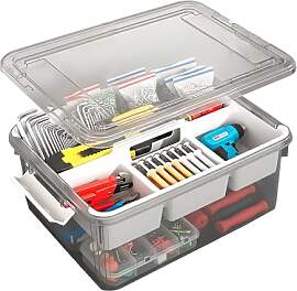 Ecofocet Aufbewahrungsbox mit Deckel, 16L