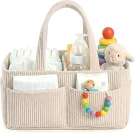 Ecofocet Wickeltisch Organizer, Windelkorb