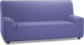 ECOMMERC3 Sofaüberwurf für 2 Sitzer - Farbe Lila 