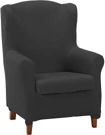 ECOMMERC3 Sofaüberwurf für Ohrensessel Überzug